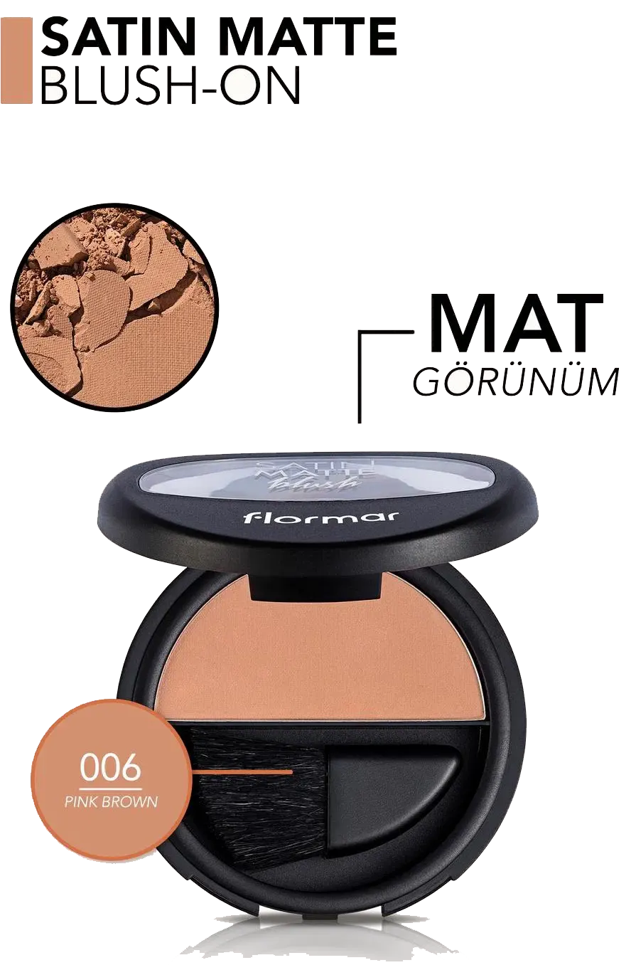 بلاشر فلورمار ساتين مات، 06 بينك براون