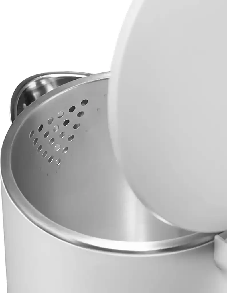 غلاية مياه كهربائية تانك سيف تاتش كلاسيك، 1.5 لتر، 1500 وات، ستانلس، أبيض، GS-EK2417