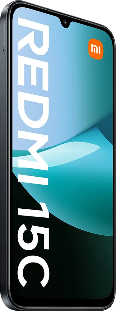 موبايل ريدمي 15C، ثنائي الشريحة، ذاكرة داخلية 128 جيجابايت، رامات 6 جيجابايت، شبكة الجيل الرابع إل تي إي، أسود