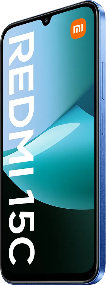 موبايل ريدمي 15C، ثنائي الشريحة، ذاكرة داخلية 256 جيجابايت، رامات 8 جيجابايت، شبكة الجيل الرابع إل تي إي، أزرق