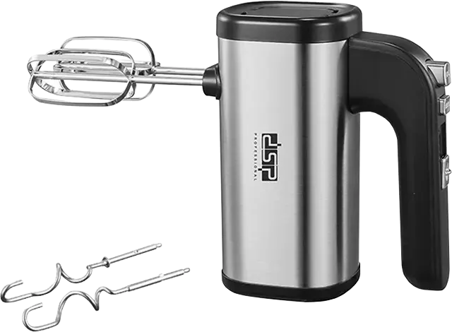 مضرب بيض دي اس بي، 300 وات، 5 سرعات، استانلس، فضي، KM 2092