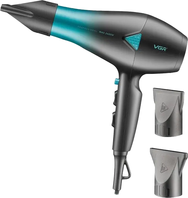 استشوار في جي أر ، 2000-2400 وات ، سرعتان ، أسود ، V-455