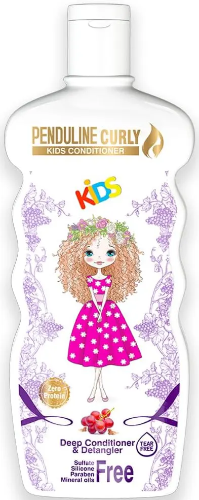 بلسم بندولين للشعر الكيرلي  بزيت الارجان خالي من السلفات، 300 مل.