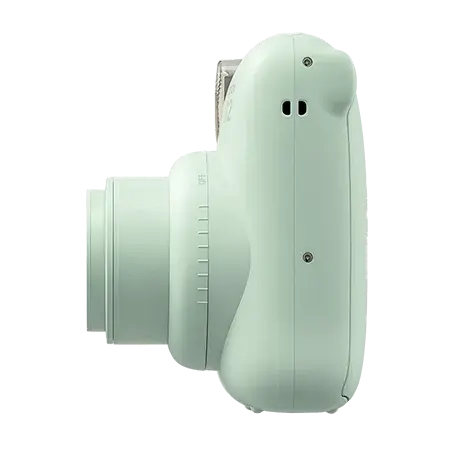 كاميرا فورية فوجي فيلم انستكس ميني 12، 60 مم، إخراج تلقائي للفيلم، فلاش مدمج، مينت جرين