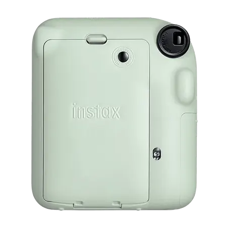 كاميرا فورية فوجي فيلم انستكس ميني 12، 60 مم، إخراج تلقائي للفيلم، فلاش مدمج، مينت جرين