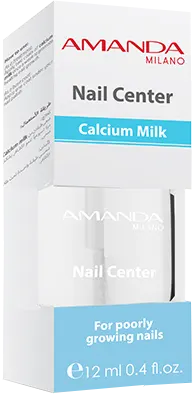 مقوي اظافر اماندا نيل سنتر كالسيوم، 12 مل