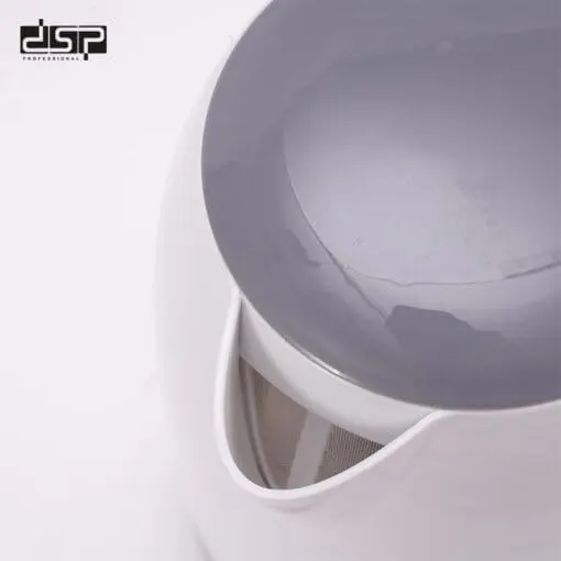 غلاية مياه كهربائية دي اس بي ، 1850 وات ، 2.5 لتر ،بلاستيك ، رمادي ، KK1143