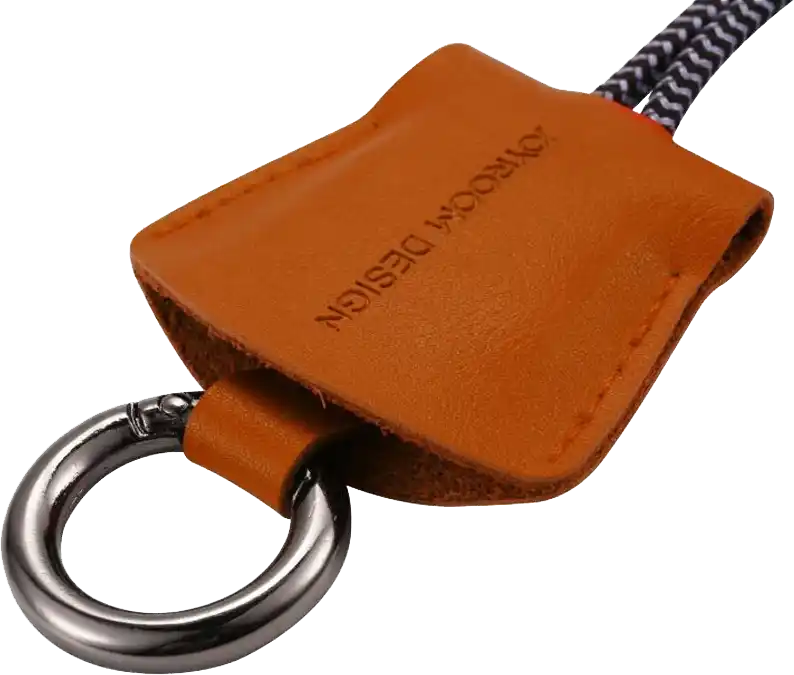 كابل شحن موبايل سريع  لمنتجات أبل من جوي روم، شاحن على هيئة سلسلة، أسود JR.S119