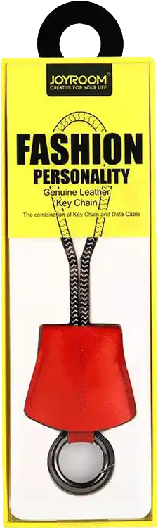 كابل شحن موبايل سريع  لمنتجات أبل من جوي روم، شاحن على هيئة سلسلة، أسود JR.S119