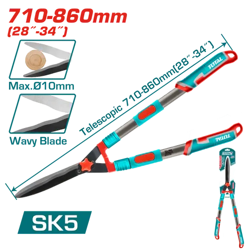 مقص اسوار شجر توتال تولز، 22 بوصة،71-86 سم، متعدد تلسكوبي، THTS-1516306