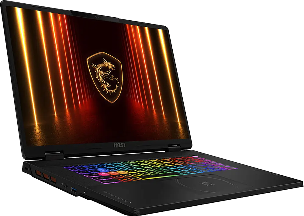 لابتوب ام اس اي كروس هير18 HX AI A2XWGKG-025EG، معالج Intel® Core™ Ultra 9 275HX، رامات  سعة 32 جيجابايت، هارد ديسك SSD سعة 1 تيرابايت، بطاقة رسومات NVIDIA® GeForce RTX™ 5070 سعة 8 جيجابايت GDDR7، شاشة QHD مقاس 18 بوصة، نظام تشغيل ويندوز 11 هوم، لون اسود