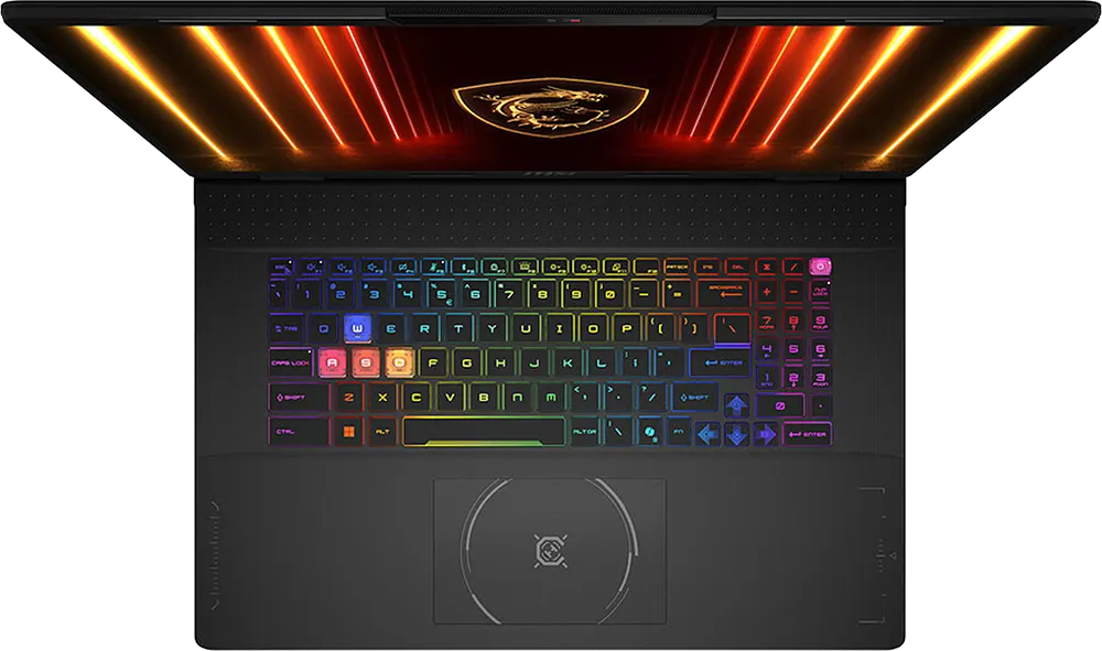 لابتوب ام اس اي كروس هير18 HX AI A2XWGKG-025EG، معالج Intel® Core™ Ultra 9 275HX، رامات  سعة 32 جيجابايت، هارد ديسك SSD سعة 1 تيرابايت، بطاقة رسومات NVIDIA® GeForce RTX™ 5070 سعة 8 جيجابايت GDDR7، شاشة QHD مقاس 18 بوصة، نظام تشغيل ويندوز 11 هوم، لون اسود