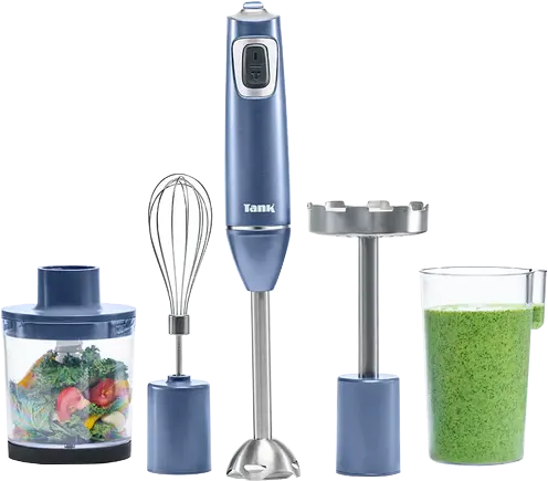 هاند بلندر تانك بملحقات كاملة، 600 وات، نظام تحكم 5 سرعات + تربو، جرافيت × سيلفر، CM-6003-1 31-004-0002