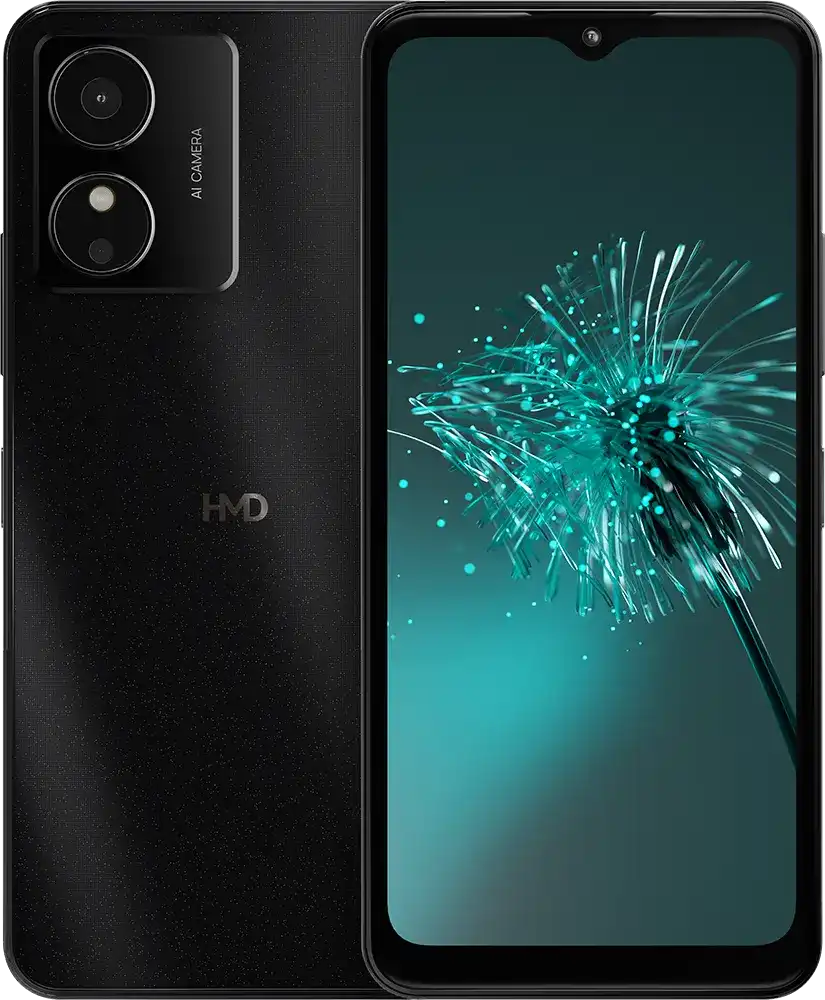 موبايل اتش ام دي ارك ثنائي الشريحة، ذاكرة داخلية 64 جيجابايت، رامات 4 جيجابايت، شبكة الجيل الرابع إل تي إي، أسود