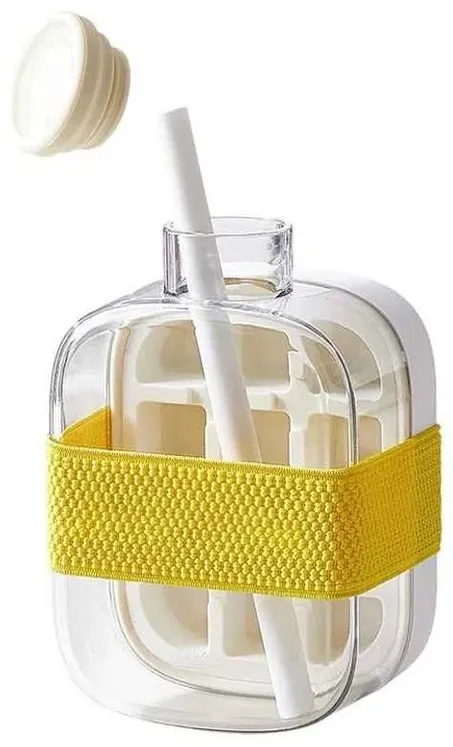 زجاجة مكعبات الثلج  مع شاليمو ، الوان متعددة ، 065