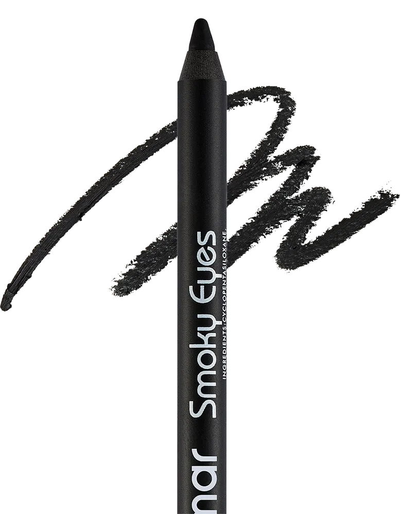 ايلاينر سموكي مقاوم للماء من فلورمار، 001 كاربون بلاك