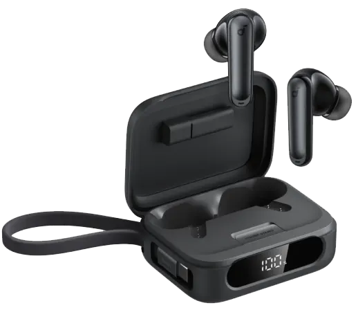 سماعات اذن  انكر ساوندكور P41i ، بلوتوث 5.3 ، خاصية ANC ، مقاومة للماء ، اسود ، A3937H11