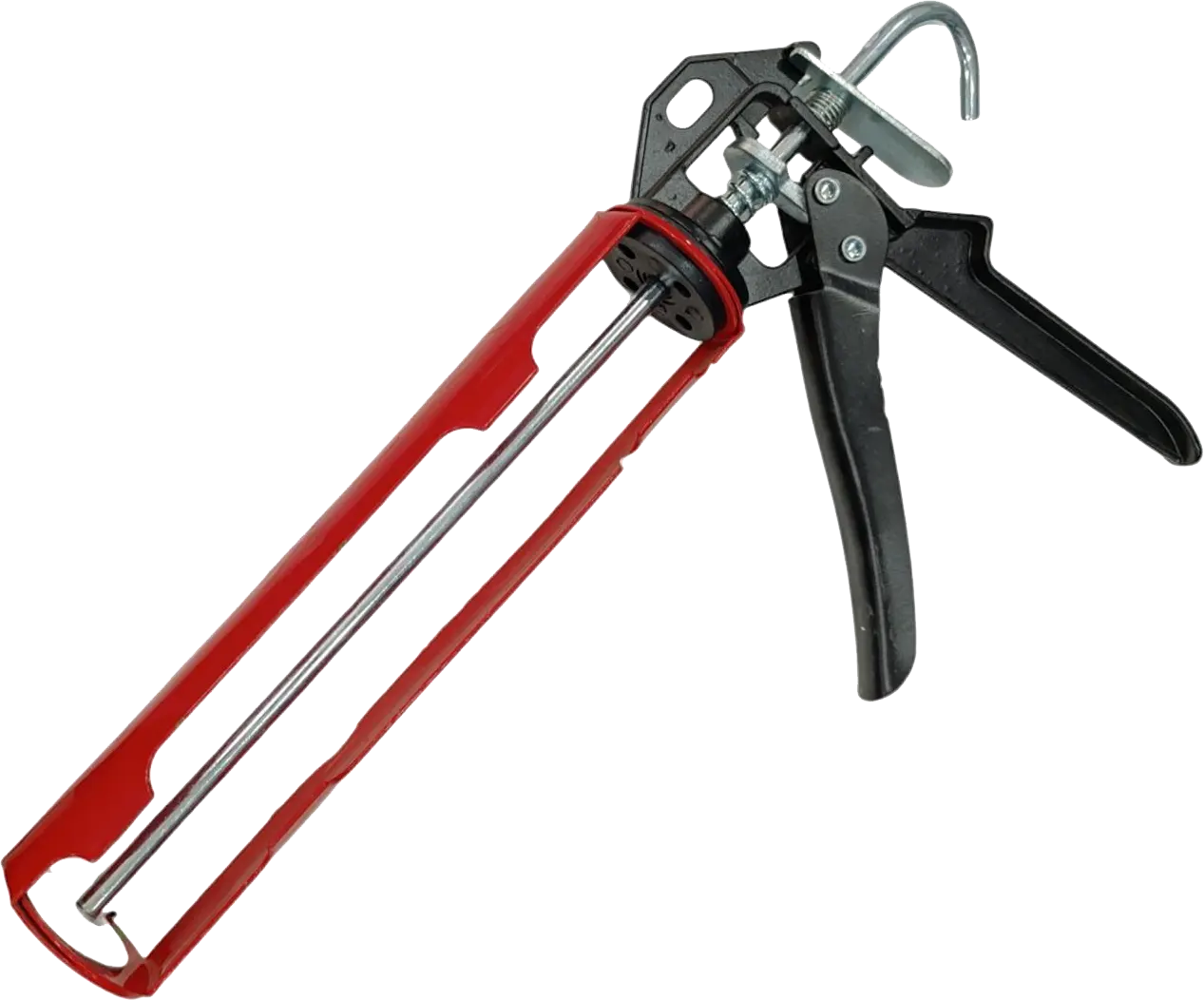 مسدس سيليكون برميل من بريدي، 9 بوصة ، احمر*اسود، PY 1202*50-25