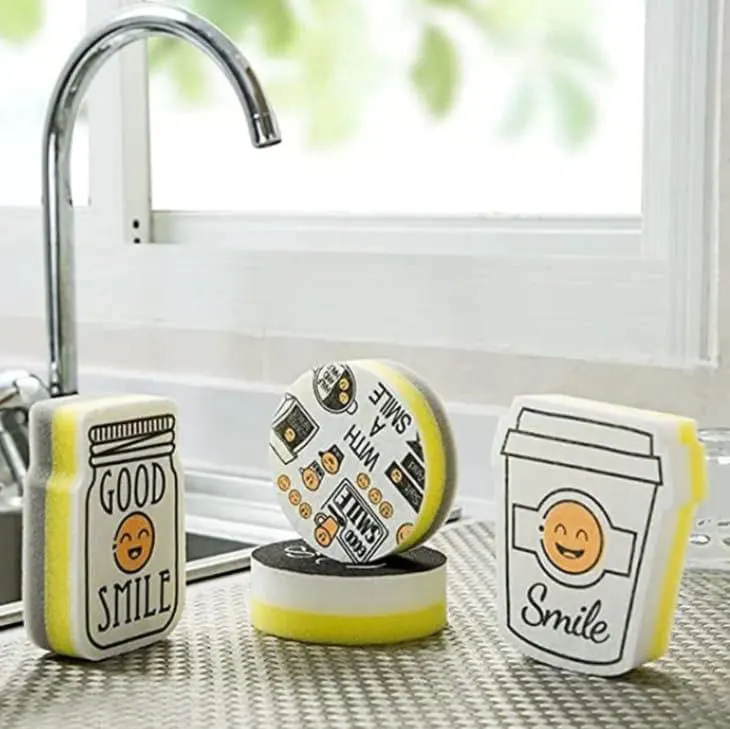 ليفة سفنجة سمايل ، 4 قطع