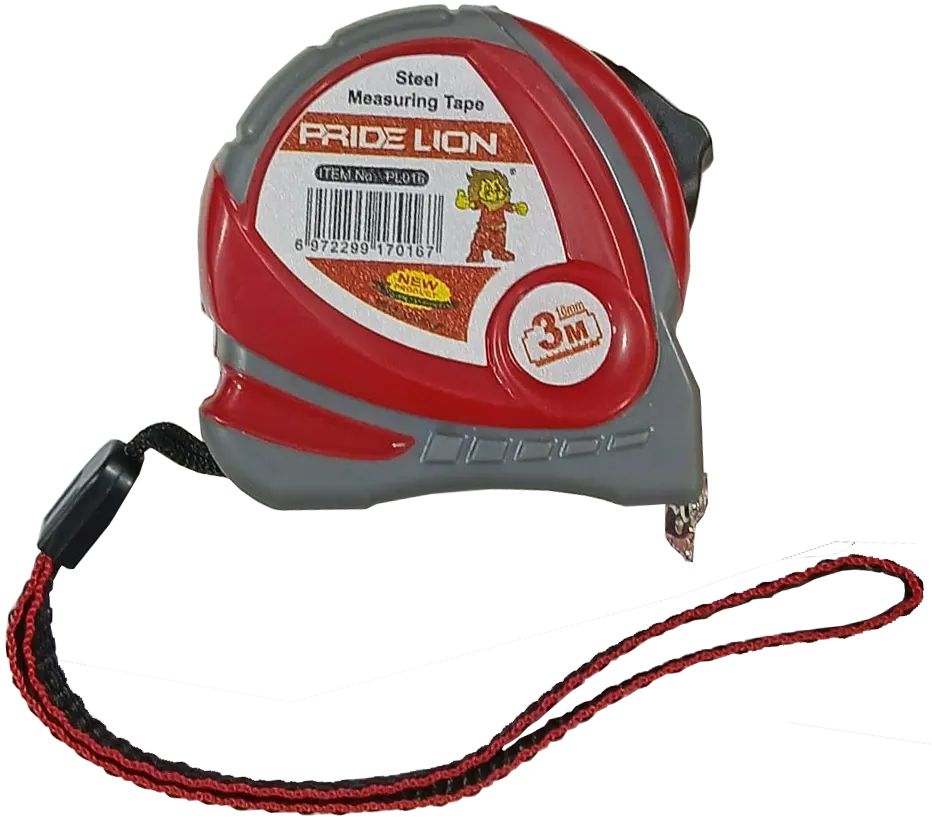 متر قياس من بريدي،3 متر×16 مم، احمر، PL016*120-6