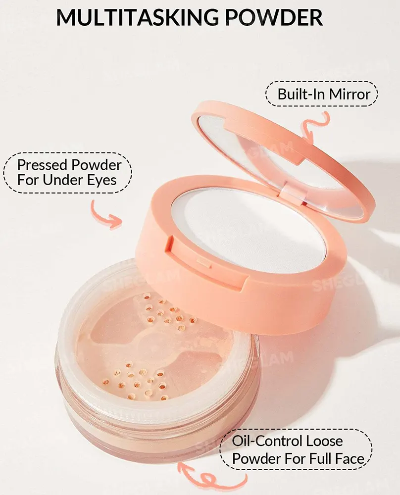 بودره شيجلام انستا ريدي الثنائية لتثبيت الوجه وتحت العين، ناتشورال لينين