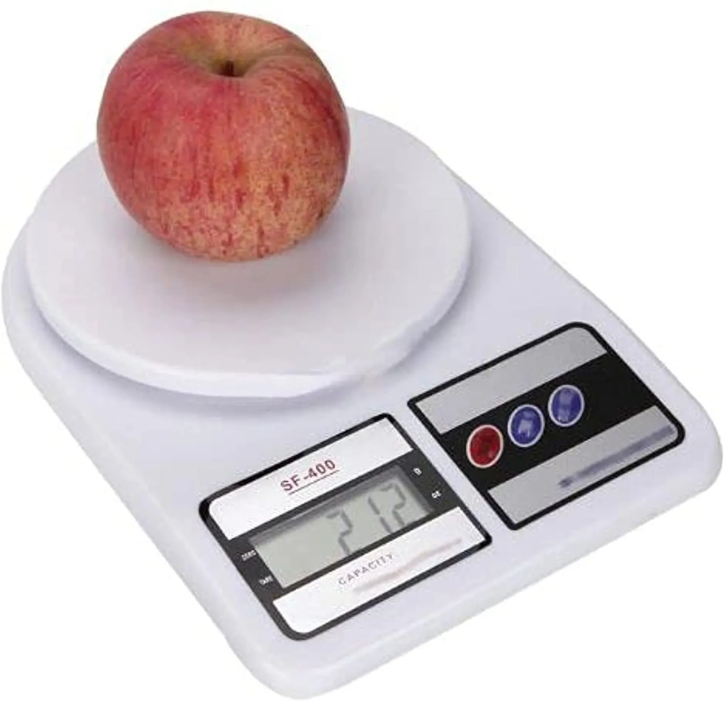 Digital Kitchen Scale, 10 Kg, White, Y-7