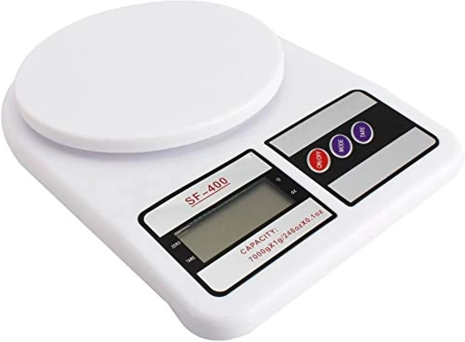 Digital Kitchen Scale, 10 Kg, White, Y-7