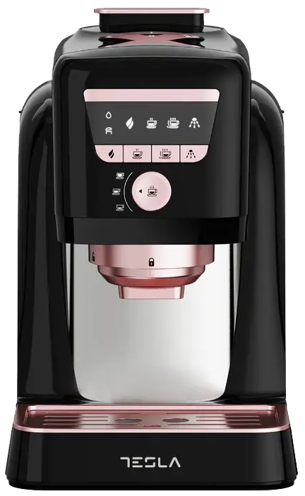 ماكينة تحضير قهوة تركي تيسلا ، 700 وات ، سعة 1 لتر ، شاشة ليد ، أسود ، TSL-CM300