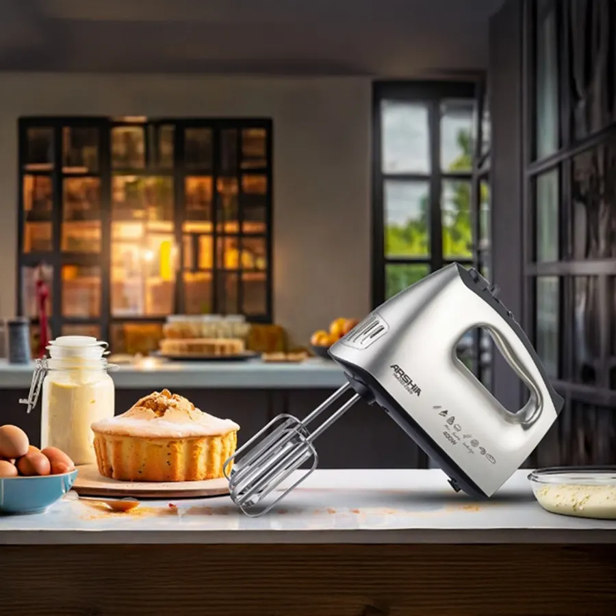 مضرب بيض ارشيا، 400 وات، 5 سرعات، سيلفر، HM092-2511