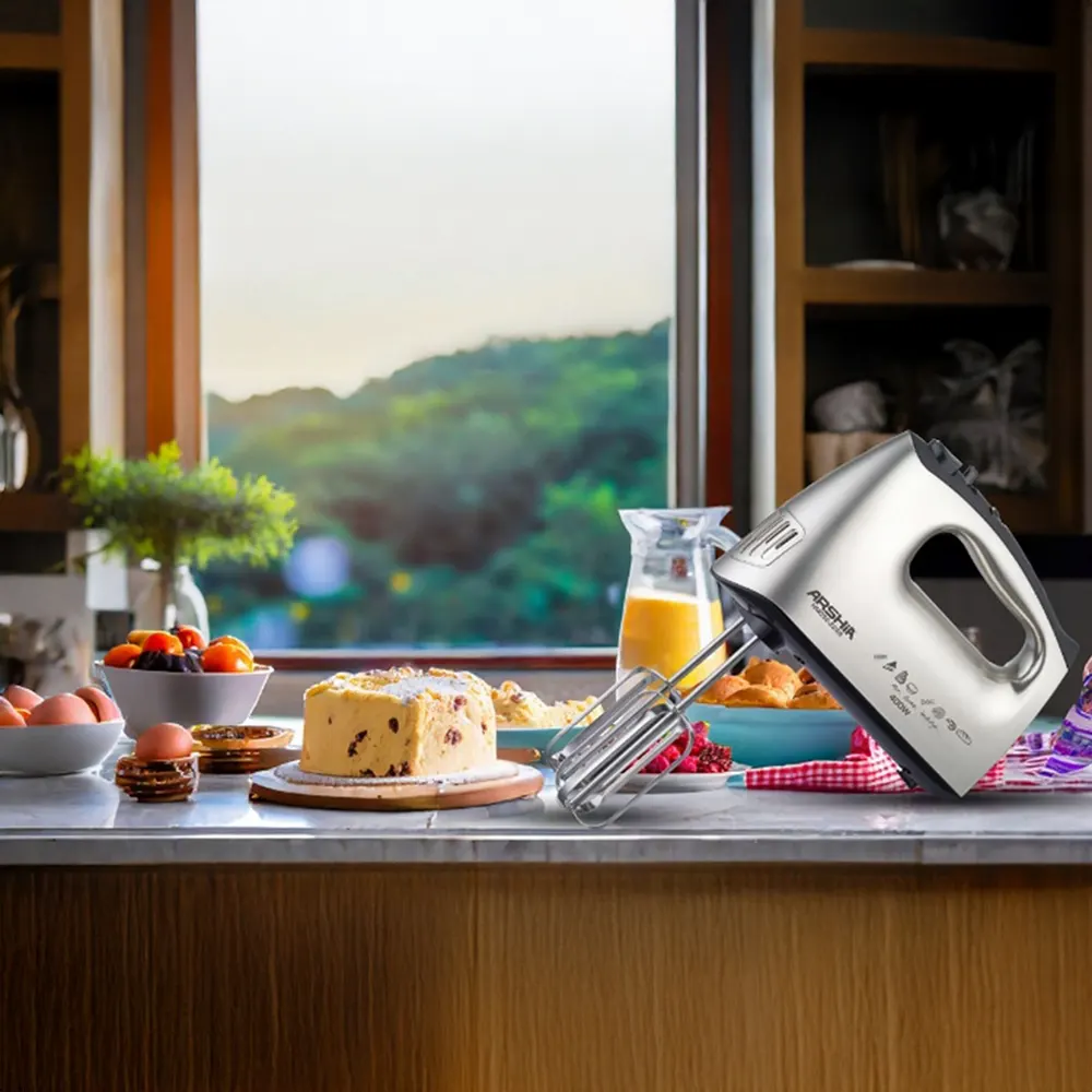 مضرب بيض ارشيا، 400 وات، 5 سرعات، سيلفر، HM092-2511