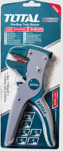 قشارة سلك اوتوماتيك توتال ،7 بوصة ، 175 ملم ، THT15606