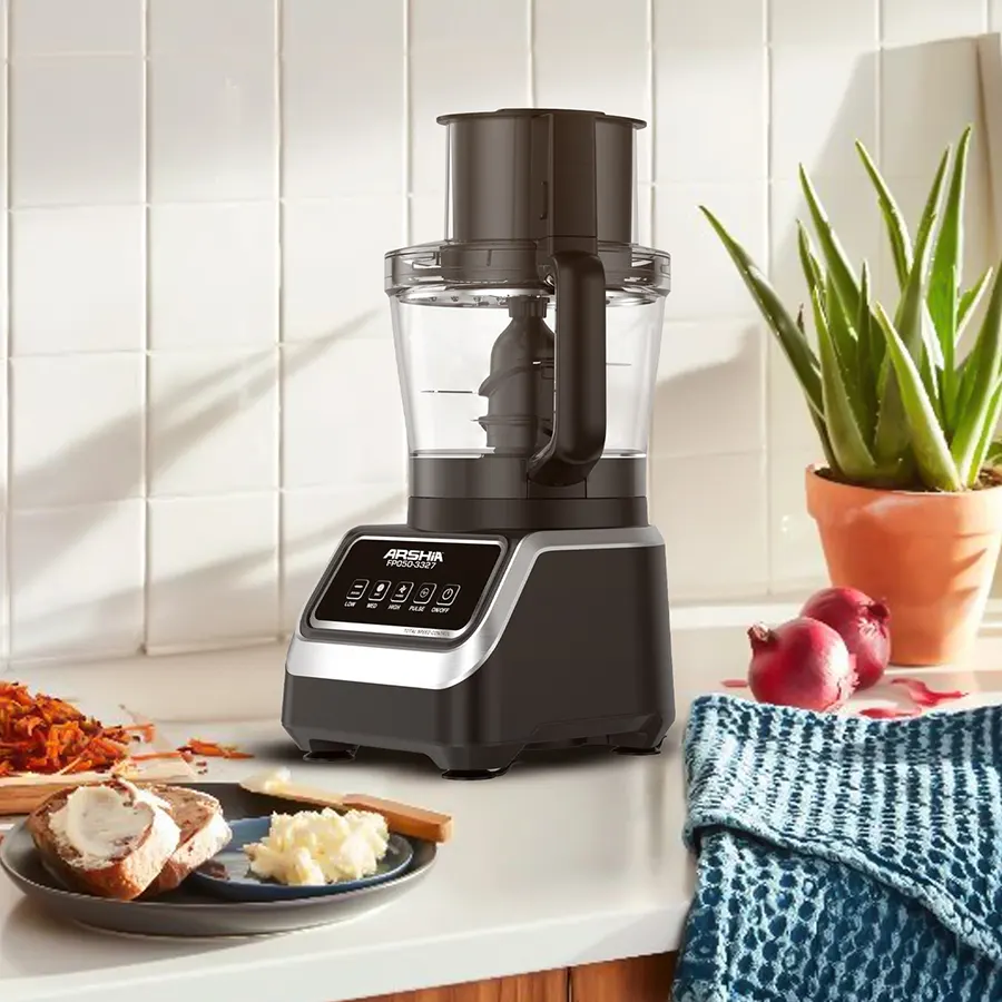 محضر طعام ارشيا، 1000 وات، 2.5 لتر، 10 وظائف، اسود، EP050-3327