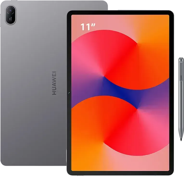 تابلت هواوي ميت باد اس اي 11 ، شاشة 11 بوصة، ذاكرة داخلية 128 جيجابايت، رامات 6 جيجابايت، واي فاي فقط، رمادي نيبول قلم تاتش هدية