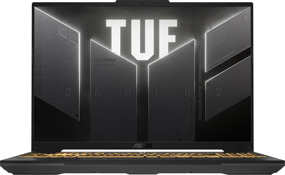 لاب توب اسوس للألعاب TUF F16 FX607VU-RL165W، معالج Intel Core 5-210H، رامات 16 جيجابايت، هارد ديسك 512 جيجابايت SSD، شاشة WUXGA 16 بوصة، كارت شاشة نيفيديا جي فورس RTX™ 4050 سعة 6 جيجابايت، ويندوز 11 هوم، ميشا رمادي