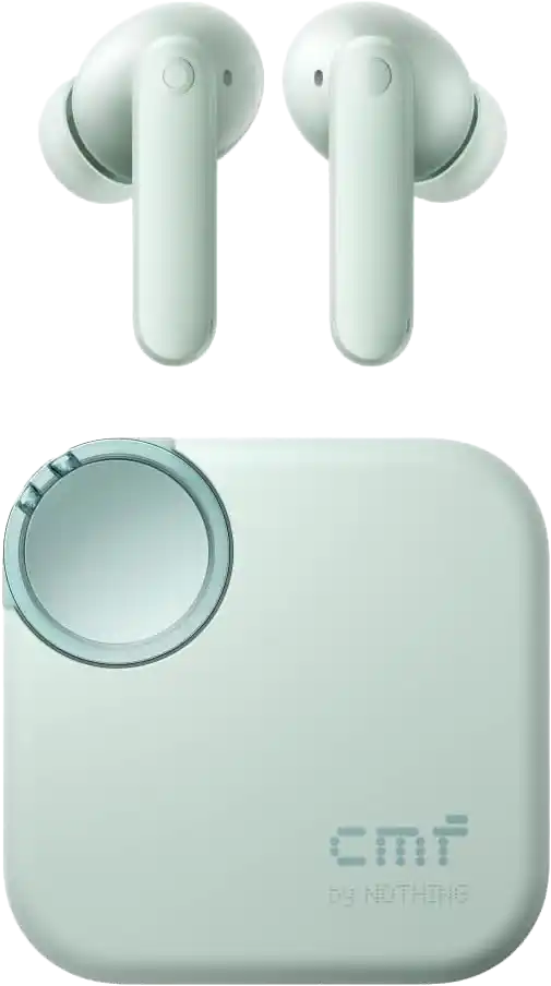 سماعات أذن نوثينج CMF Buds 2 ، بلوتوث V5.4، إلغاء الضوضاء النشط، مقاومة للماء، أخضر فاتح