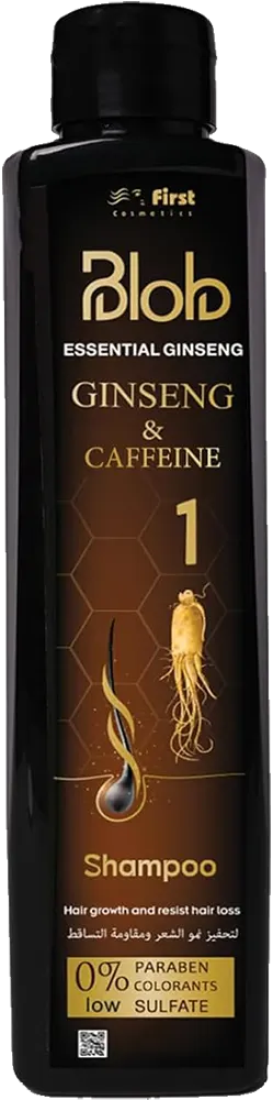 شامبو جينسينج اند كافيين من بلوب، 850 مل