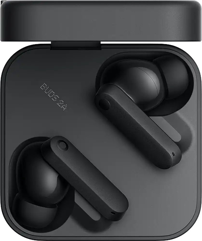 سماعات أذن نوثينج CMF Buds 2A ، بلوتوث V5.4، إلغاء الضوضاء النشط، مقاومة للماء، أسود