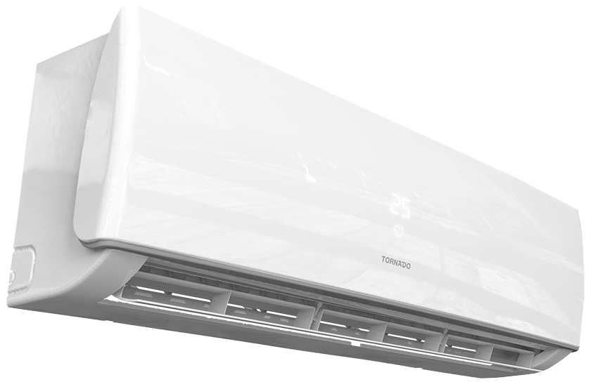 تكييف هواء تورنيدو ، 1.5 حصان ، بارد فقط ، شاشة ديجيتال ، تكنولوجيا البلازما شيلد ، أبيض ، TH-H12BEE