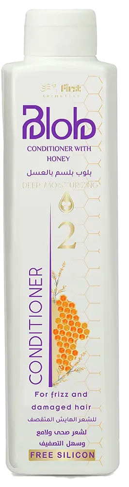 بلسم بالعسل للشعر الهايش والمتقصف من بلوب، 850 مل