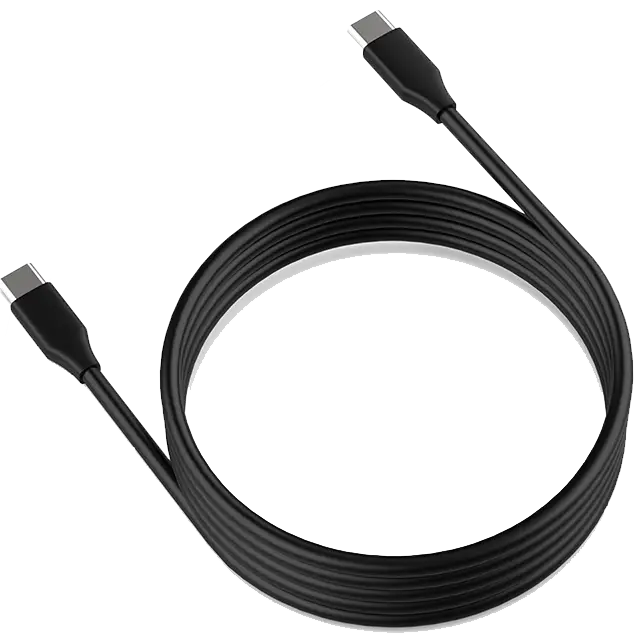 كابل شحن ونقل بيانات من دوب، يدعم الشحن السريع، طول 1.5 متر، ملائم لجهاز بلايستيشن 5، اسود، TP5-35102