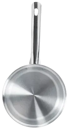 كسرولة الومنيوم كلاسيك الاهرام، مقاس 16 سم، يد ستانلس