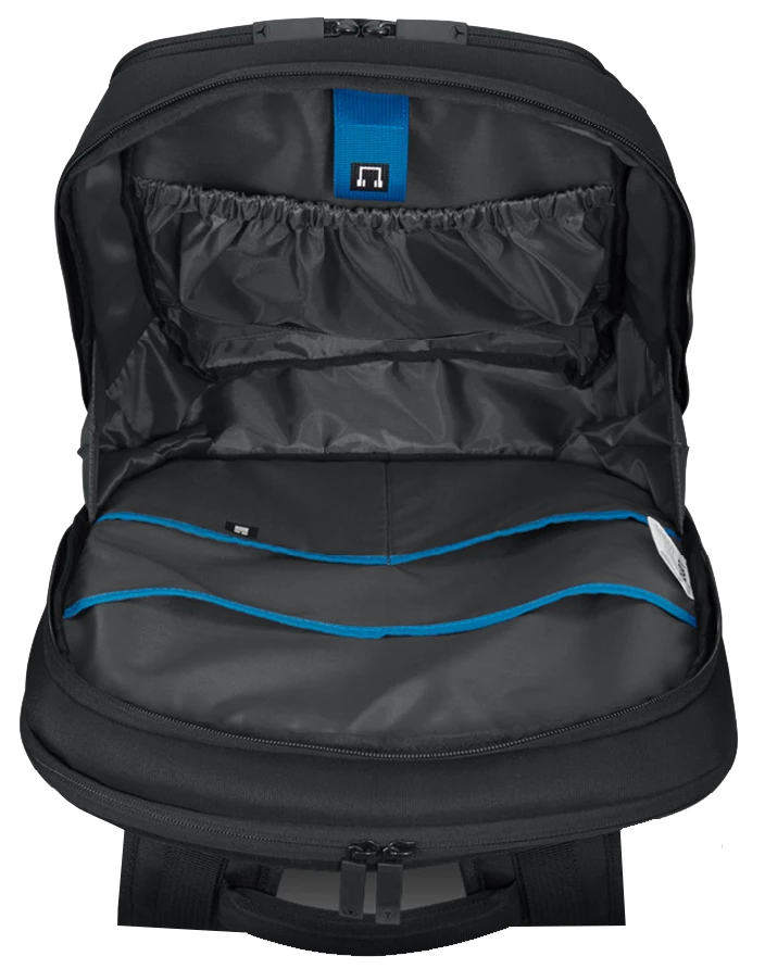 شنطة ظهر لاب توب لينوفو ليجون ارمورد ، مقاس 17.3 بوصة ، مقاومة للماء ، أسود