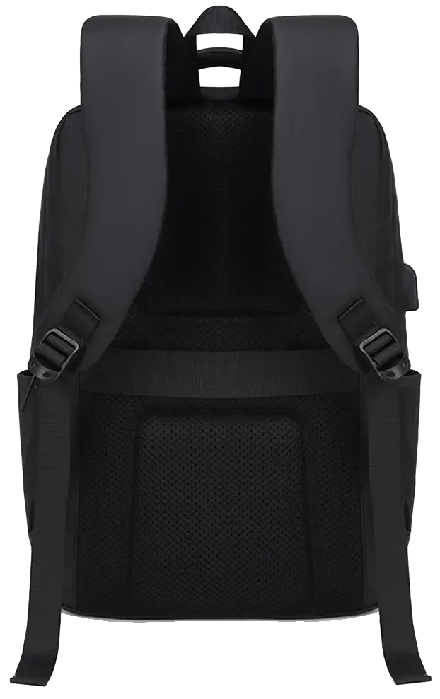 شنطة ظهر لاب توب رحالة ، مقاس 15.6 بوصة ، مقاومة للماء ، أسود ، A902