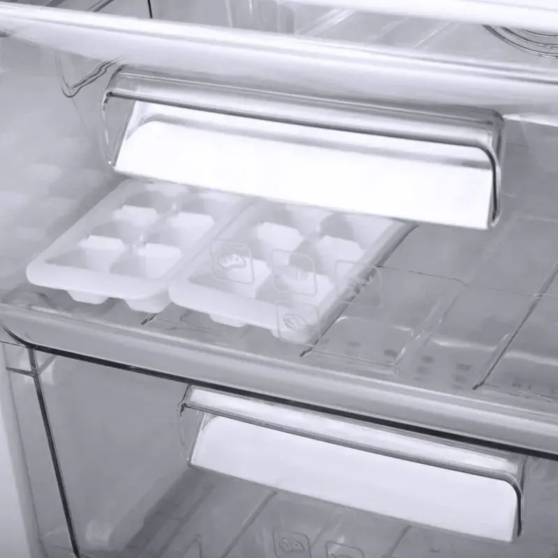 ثلاجة يونيون اير كومبي نوفروست ، 370 لتر ، 2 باب ، شاشة ديجيتال ، باب زجاج ، أسود ، URN-500CLBLG1A-DTXHN