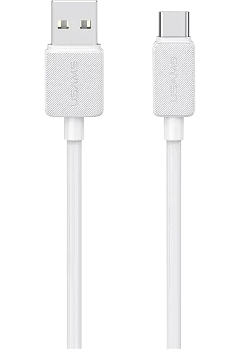 كابل شحن ونقل بيانات من يوسامز سلسلة Ky، قوة شحن 3 أمبير، 2 متر، من usb الى type-c، ألوان متعددة، SJ693-USB01