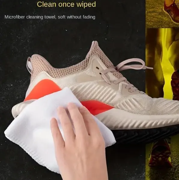 مجموعة تنظيف الأحذية الرياضية ، منظف رغوي خال من الماء