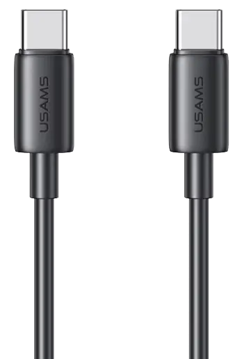 كابل شحن يوسامز ، Type - C إلى Type - C ، بقوة 60 وات ، 1 متر ،  YD - SJ711USB01