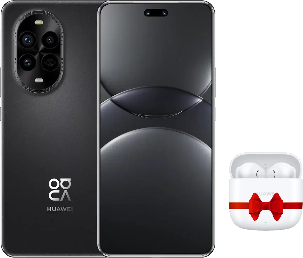 موبايل هواوي نوفا 13 برو ثنائي الشريحة، ذاكرة 512 جيجابايت، رامات 12 جيجابايت، شبكة الجيل الرابع إل تي إي، أسود + سماعات هواوي فري بودز SE 2 هدية