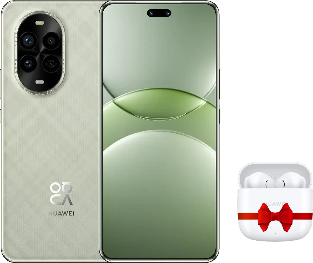 موبايل هواوي نوفا 13 برو ثنائي الشريحة، ذاكرة 512 جيجابايت، رامات 12 جيجابايت، شبكة الجيل الرابع إل تي إي، أخضر + سماعات هواوي فري بودز SE 2 هدية