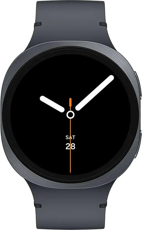 ساعة سامسونج جالاكسي ووتش 8 الذكية، شاشة سوبر أموليد، 44 مم، بلوتوث 5.3، سعة تخزين 32 جيجا، تدعم nfc، مقاومة للماء ip68، جرافيت، SM-L330NDAAMEA